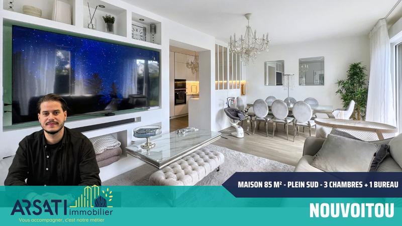 Maison contemporaine - 85 m² - 5 pièces