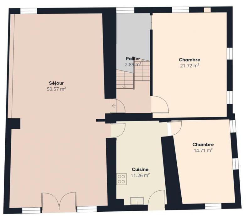 Maison - 200 m² - 7 pièces