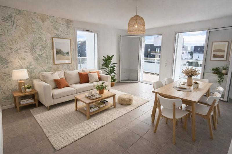 Appartement - 85 m² - 4 pièces