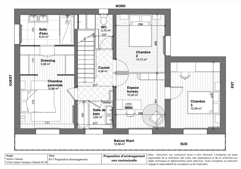 Maison - 115 m² - 6 pièces
