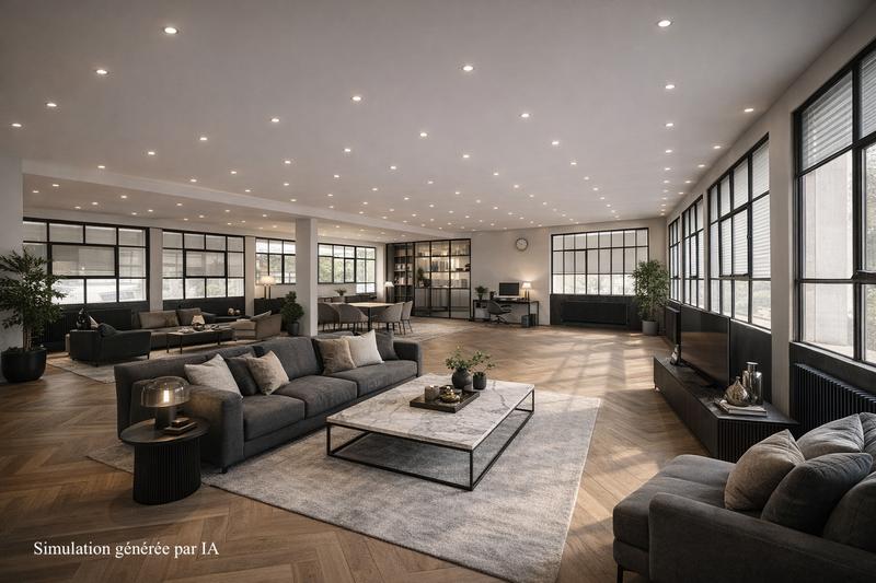 Immeuble mixte - 500 m²