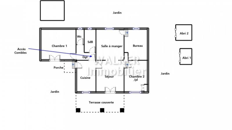 Maison - 67 m² - 4 pièces