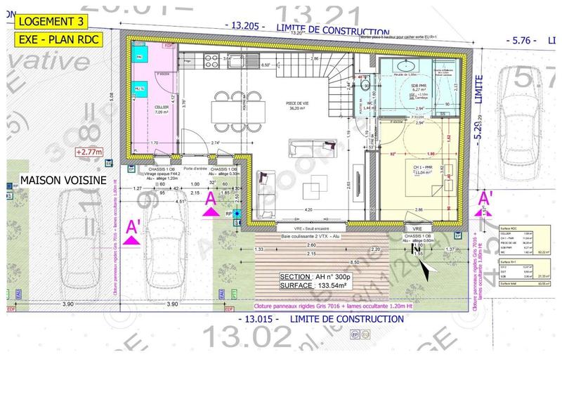Maison - 84 m² - 4 pièces