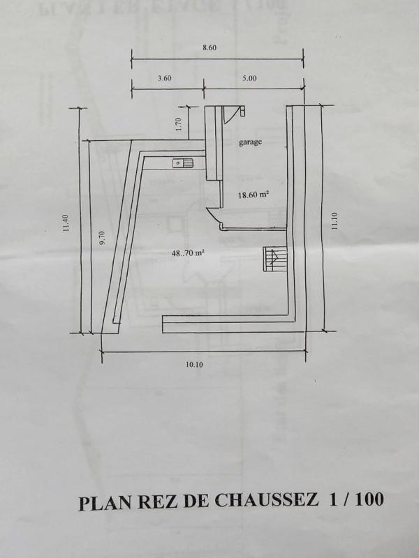 Maison - 93 m² - 1 pièce
