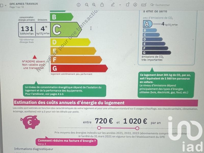 Appartement - 73 m² - 3 pièces