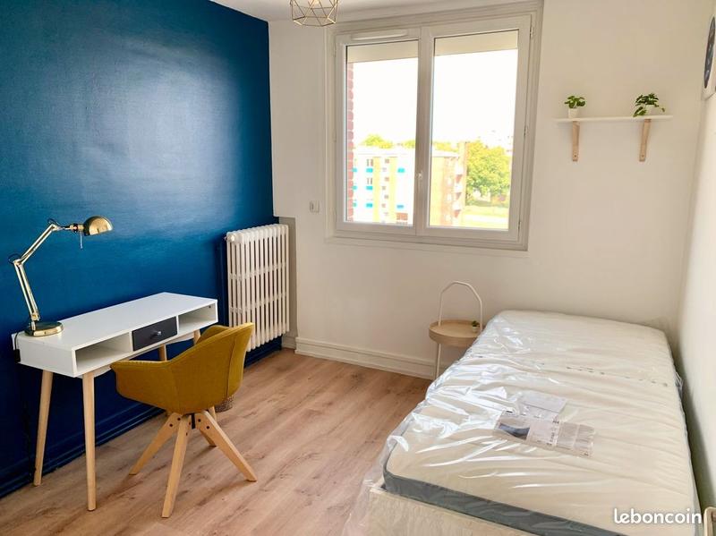 Chambre - 9 m² - 1 pièce