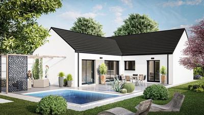 Maison - 91 m² - 5 pièces