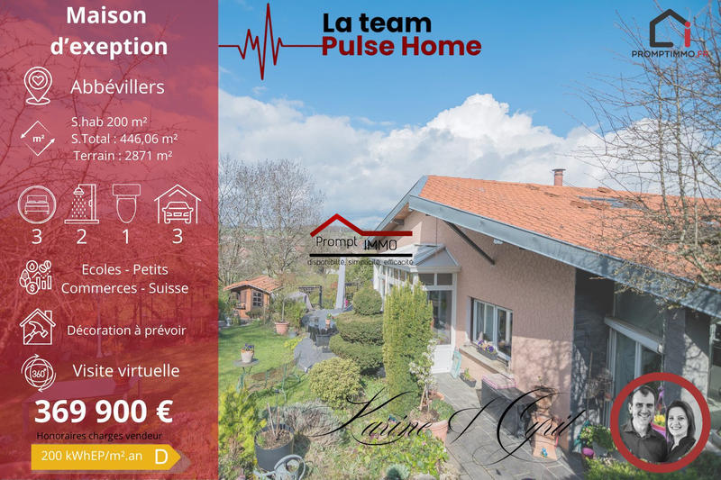 Maison - 200 m² - 10 pièces