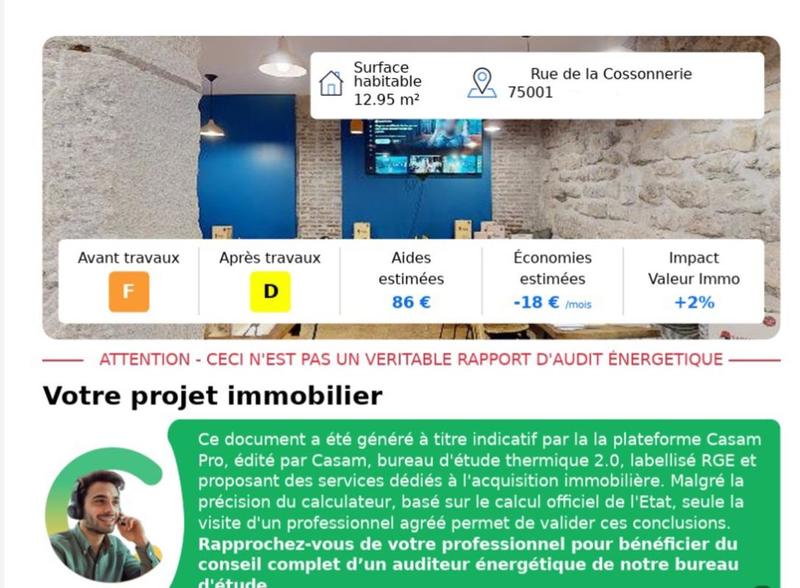 Studio - 13 m² - 1 pièce