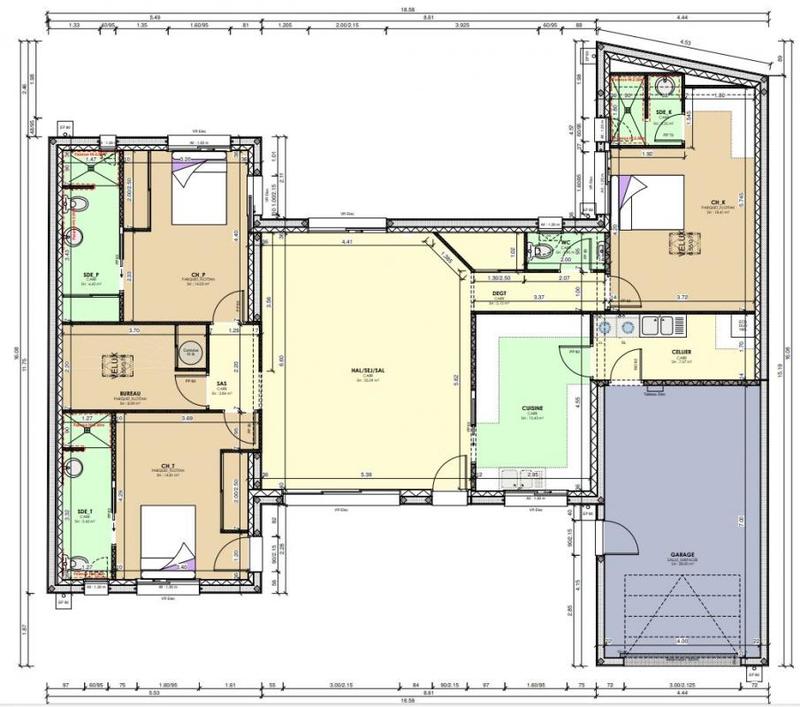 Maison - 160 m² - 5 pièces