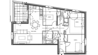 Appartement - 86 m² - 4 pièces