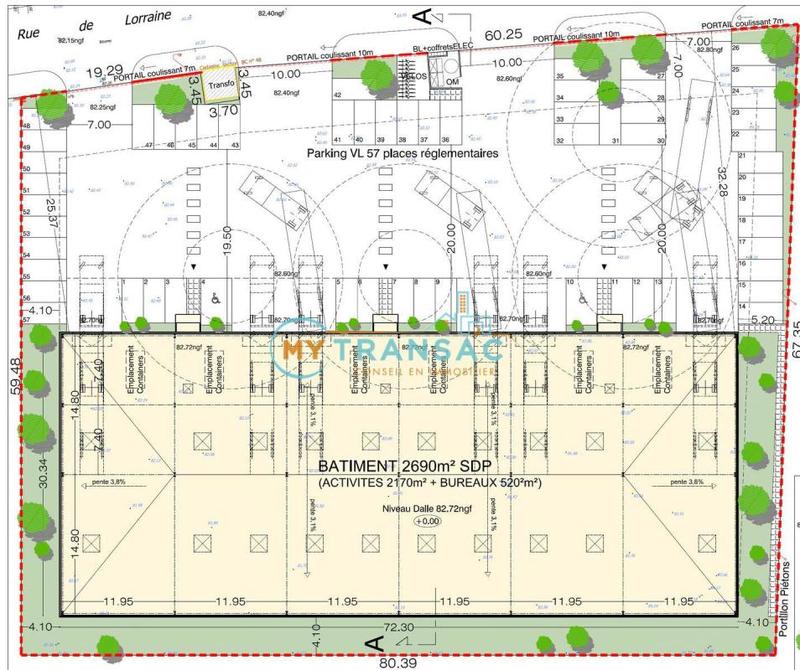 Local d'activités - 425 m²