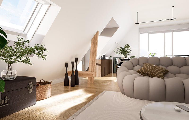 Appartement - 43 m² - 2 pièces