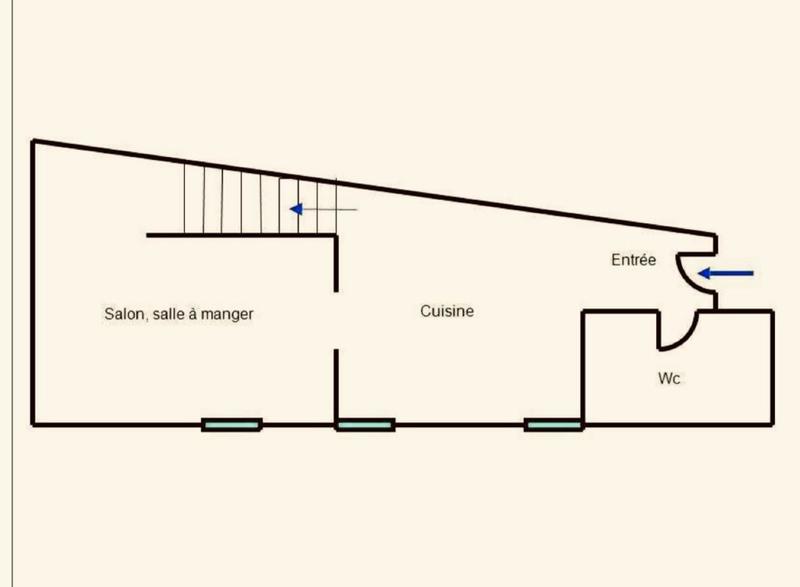 Maison - 64 m² - 3 pièces