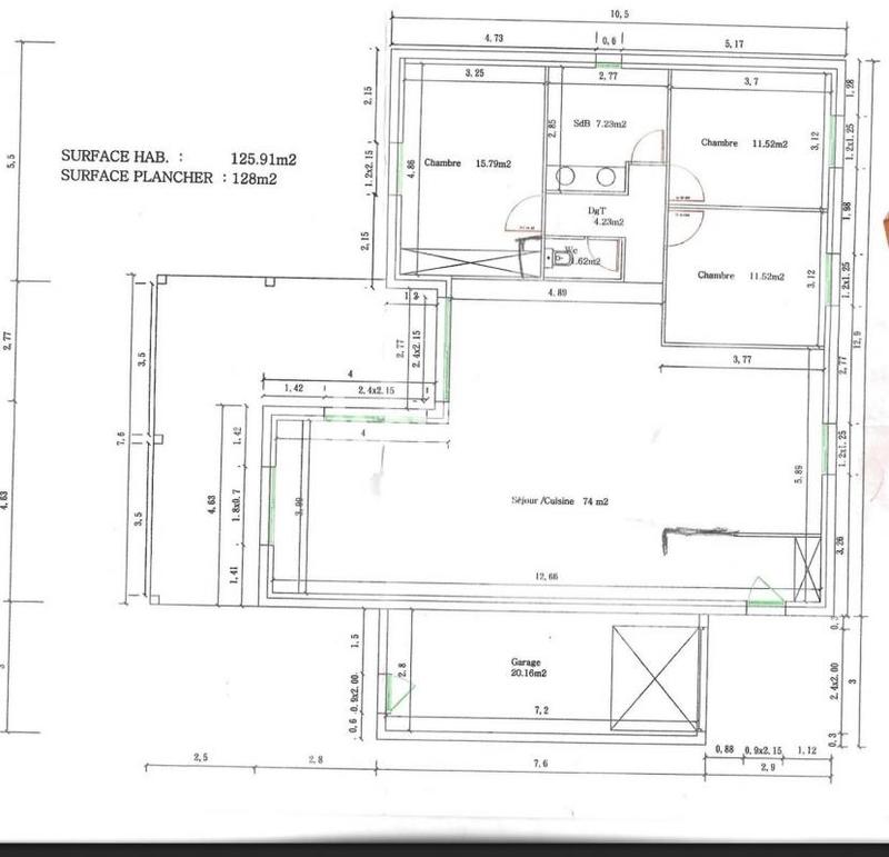 Maison - 126 m² - 4 pièces