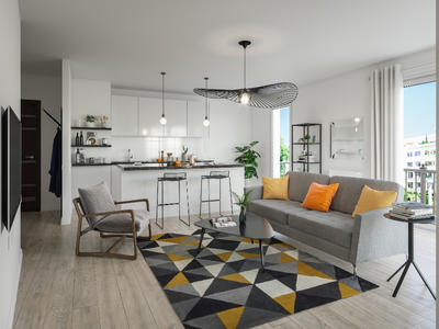 Appartement - 63 m² - 3 pièces