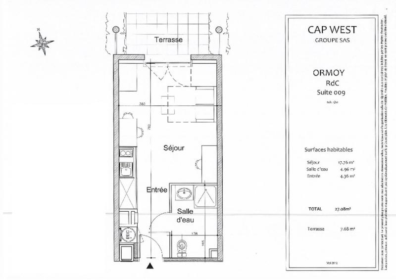 Appartement - 27 m² - 1 pièce