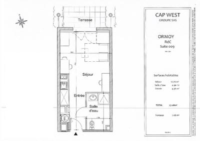 Appartement - 27 m² - 1 pièce