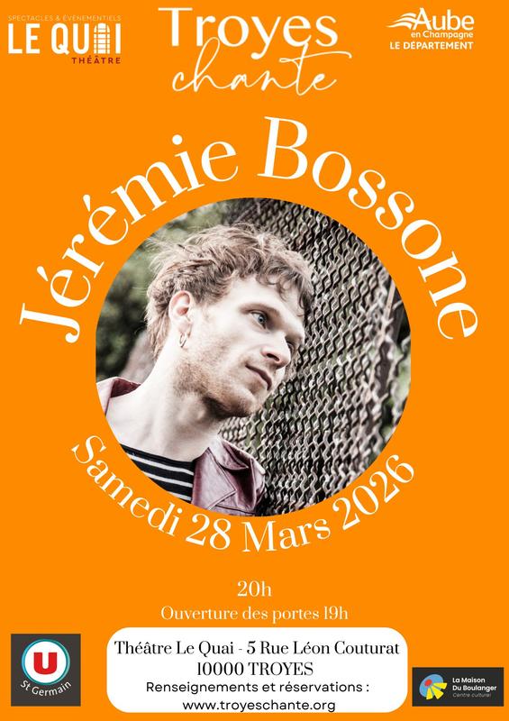 Troyes Chante - Concert Jérémie Bossone