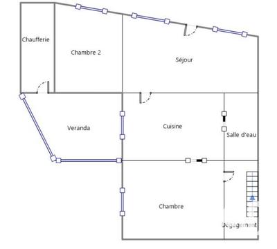 Maison - 72 m² - 4 pièces