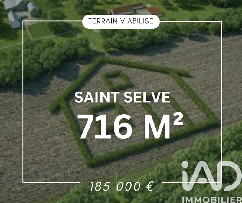 Terrain - 716 m²