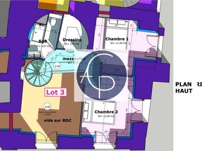 Appartement - 87 m² - 3 pièces