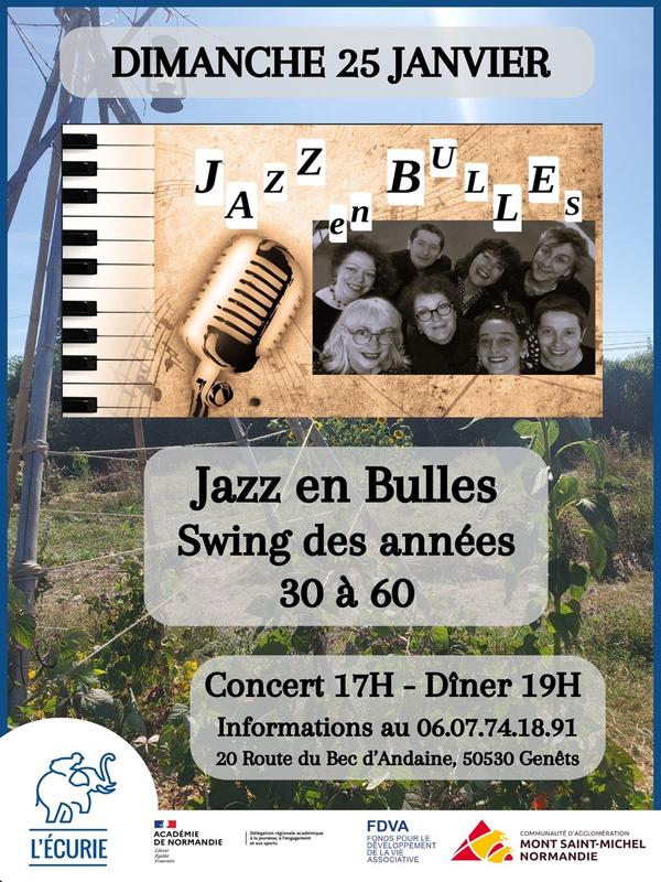 Concert "Jazz en Bulles"
