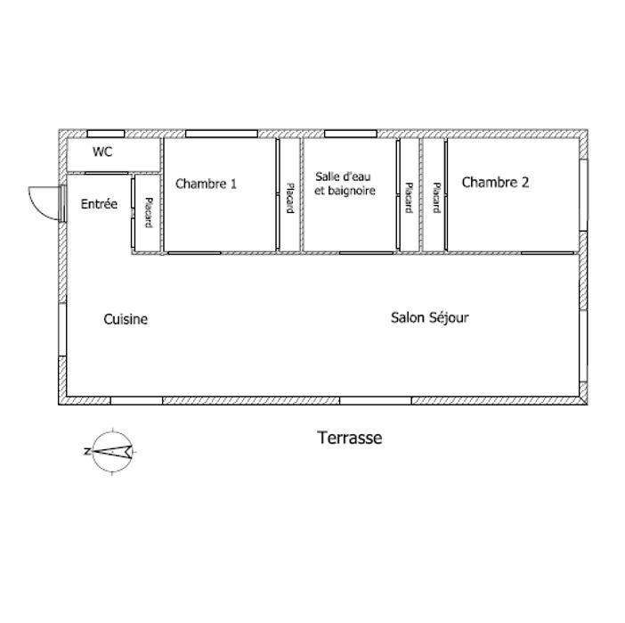 Maison de domaine équestre - 99 m² - 3 pièces