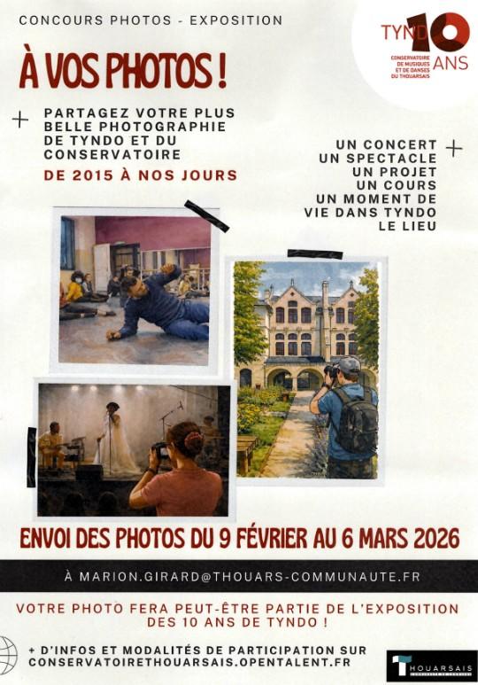 Concours photos du conservatoire Tyndo