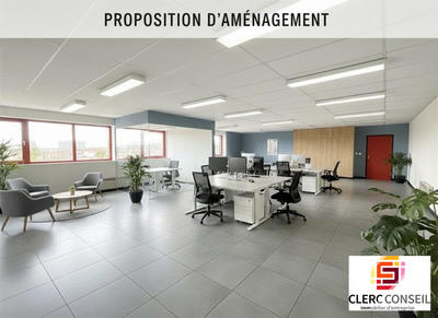 Bureau - 300 m² - 5 pièces