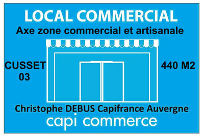 Local commercial - 440 m² - 1 pièce