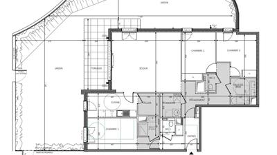 Appartement - 120 m² - 4 pièces