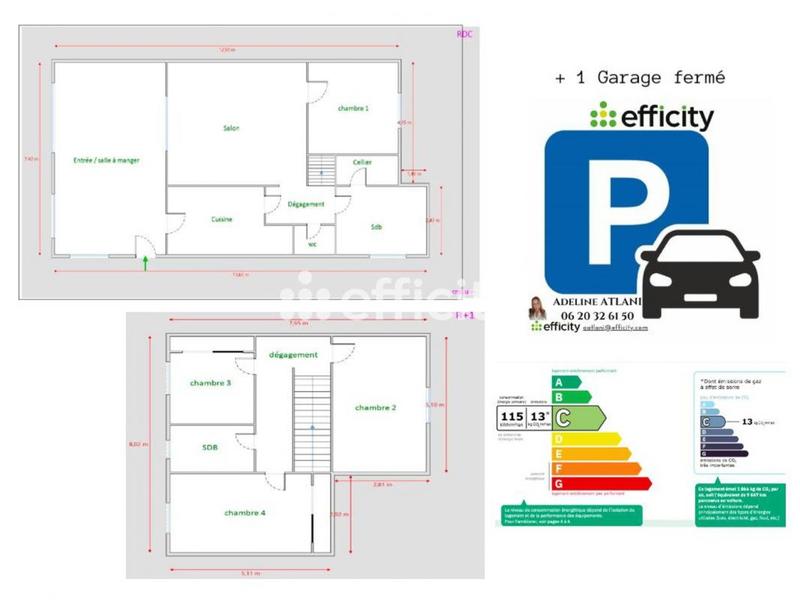 Maison - 150 m² - 5 pièces