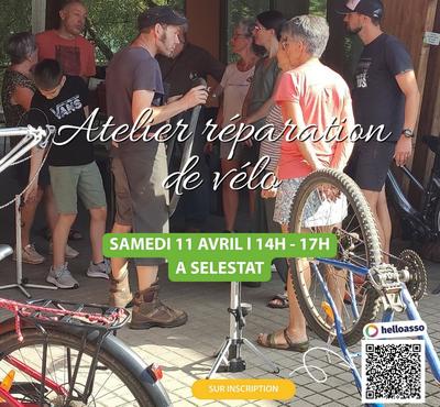Atelier : réparation vélo