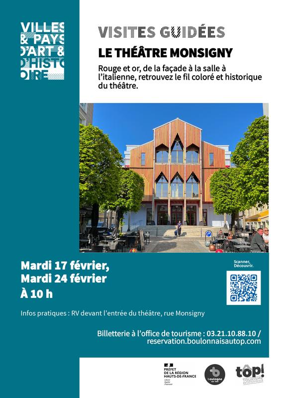 Visite guidée « le Théâtre Monsigny »