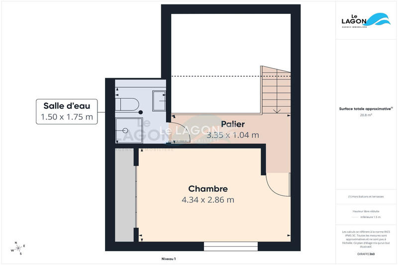 Maison - 104 m² - 3 pièces