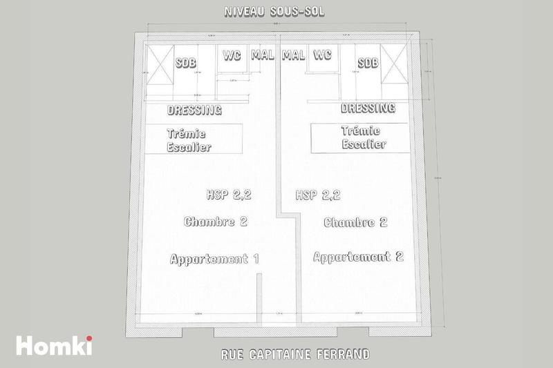 Appartement - 79 m² - 3 pièces