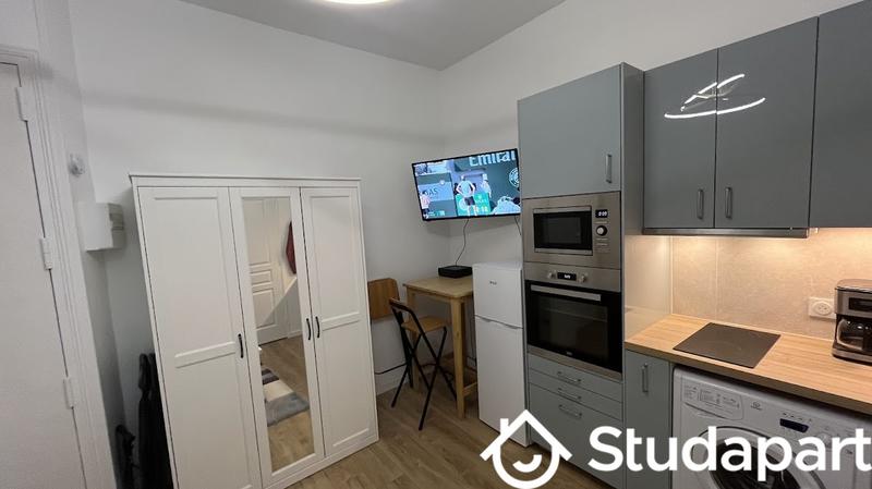 Appartement - 15 m² - 1 pièce