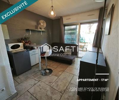 Appartement - 17 m² - 1 pièce