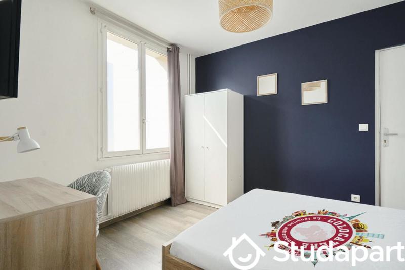 Chambre - 14 m² - 1 pièce