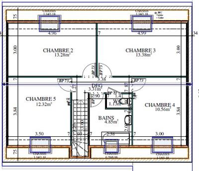 Maison - 124 m² - 6 pièces