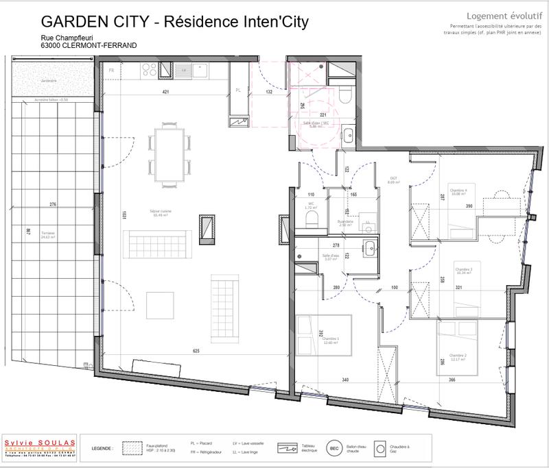 Appartement - 133 m² - 5 pièces