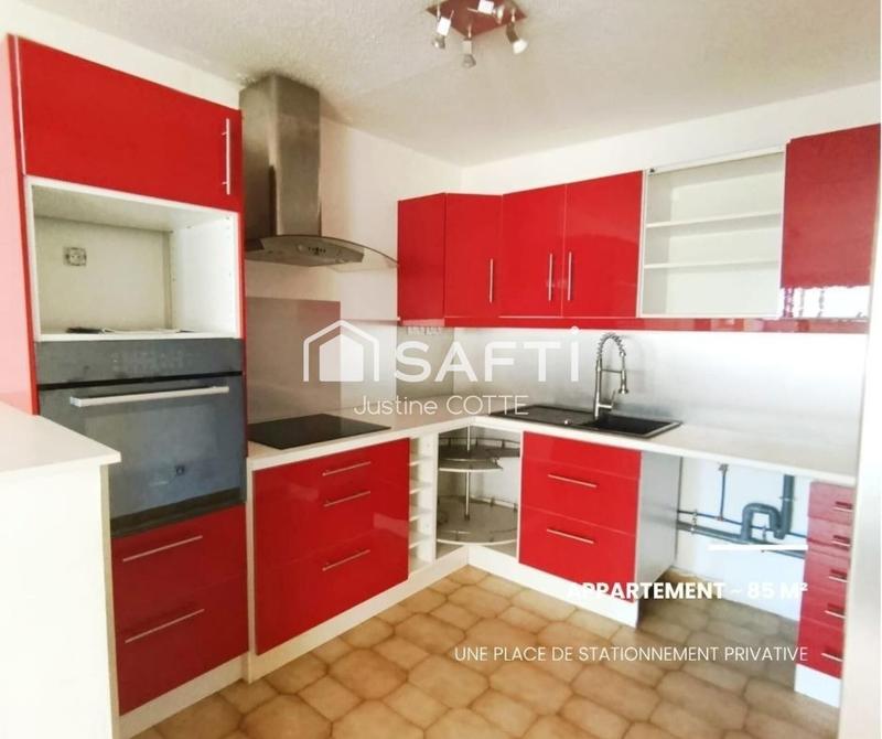 Appartement - 85 m² - 4 pièces