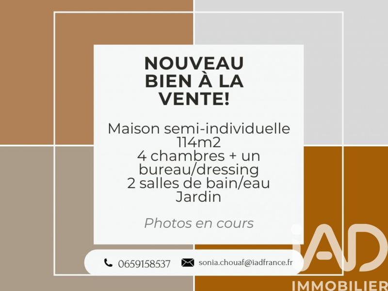 Maison de ville - 114 m² - 5 pièces