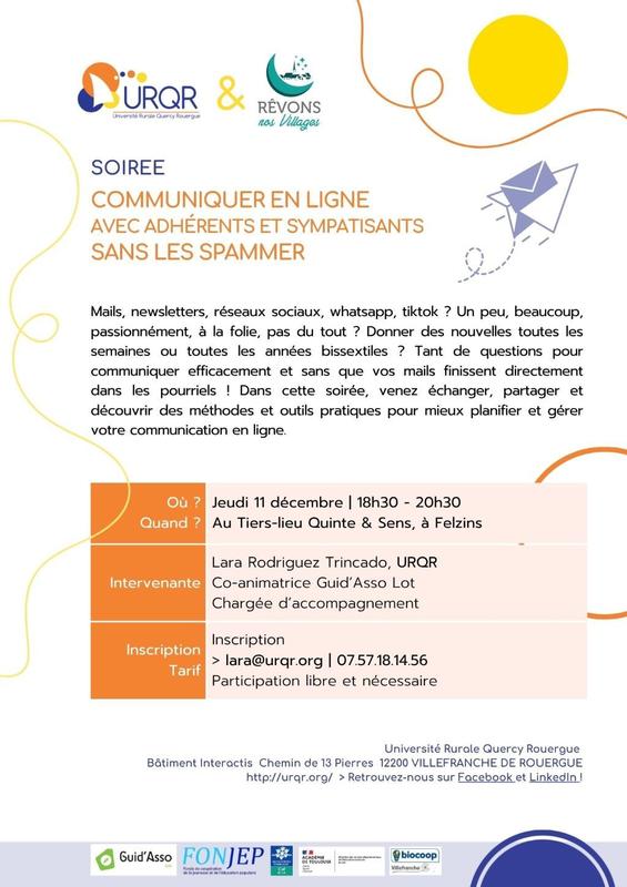 Soirée conférence avec Urqr à Felzins