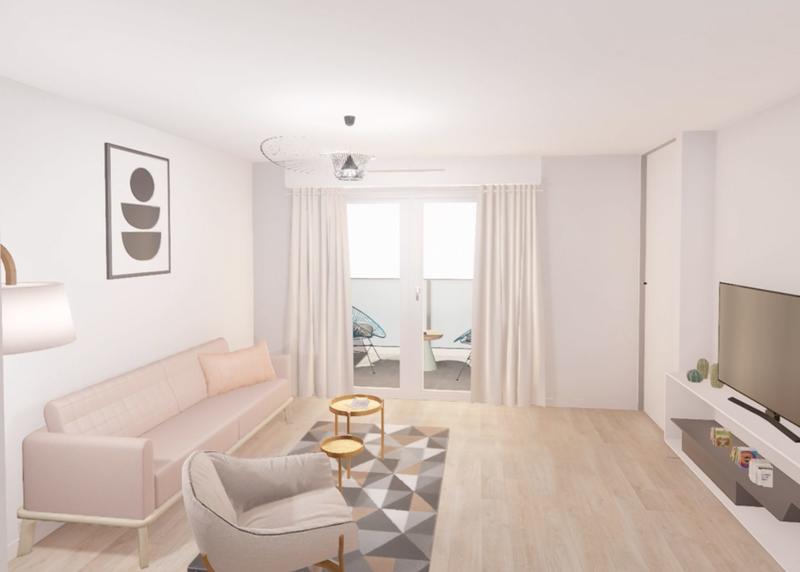 Appartement - 46 m² - 2 pièces