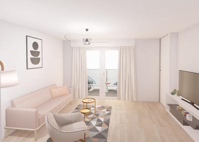 Appartement - 46 m² - 2 pièces