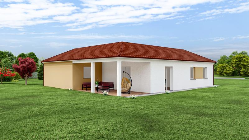 Maison - 92 m² - 5 pièces