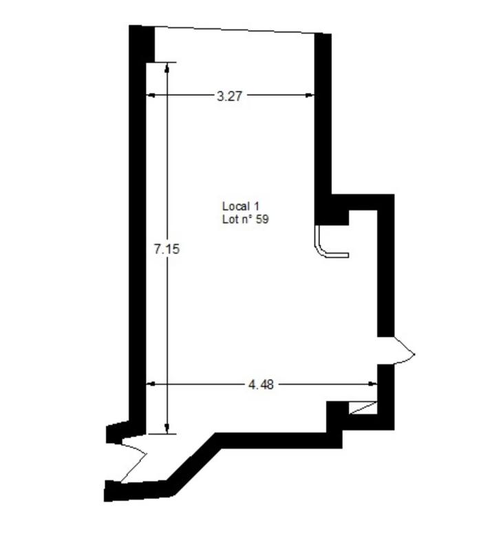 Local commercial - 41 m²
