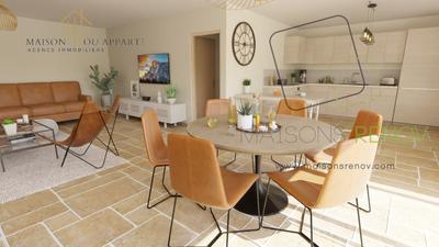 Maison de village - 60 m² - 3 pièces